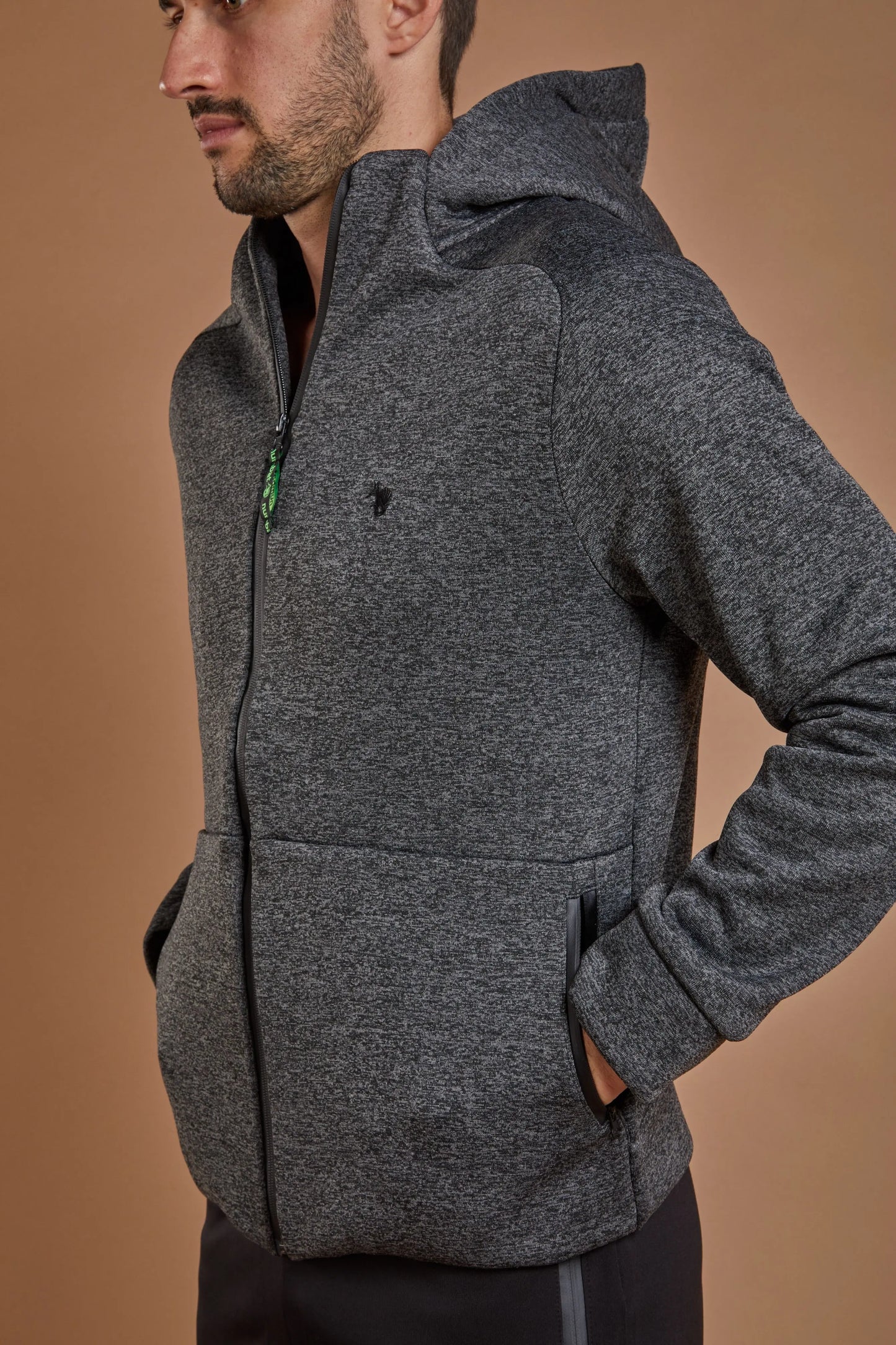 Men's Sports Tech Fleece - Grey numbatsport