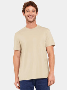  Men's Stone Classic Crew Neck T-Shirt Boody