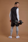 Men's Training Vest - Black numbatsport