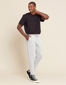  Men's Grey Bamboo Lightweight Jogger Boody