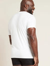 Men's White Crew Neck Bamboo T-Shirt Boody