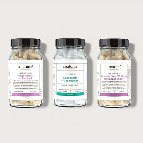 Menosupport, Gut & Wellbeing Trio anatomē