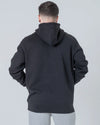 Mens Organic Cotton Relaxed-Fit Hoodie in Blue Ice hewn.