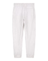 Mens Organic Cotton Relaxed-Fit Joggers in Cloud Grey Marl hewn.