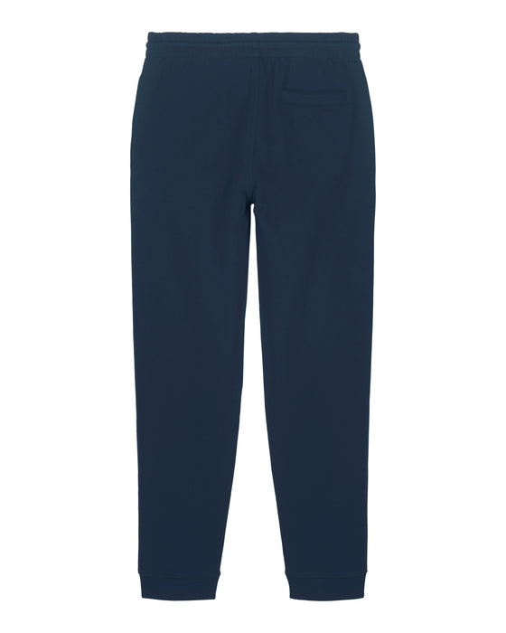 Mens Organic Cotton Relaxed-Fit Joggers in Midnight Navy hewn.