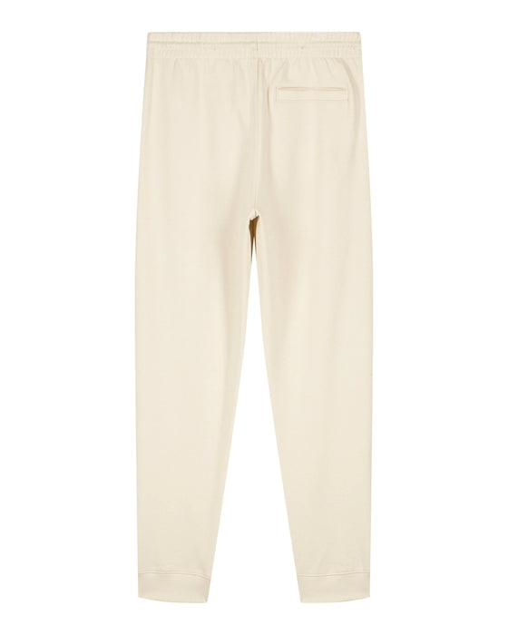 Mens Organic Cotton Relaxed-Fit Joggers in Natural Cotton hewn.