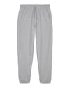 Mens Organic Cotton Relaxed-Fit Joggers in Rock Grey Marl hewn.