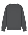 Mens Organic Cotton Relaxed-Fit Sweatshirt in Anthracite hewn.