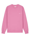 Mens Organic Cotton Relaxed-Fit Sweatshirt in Azalea Pink hewn.