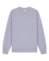 Mens Organic Cotton Relaxed-Fit Sweatshirt in Lavender hewn.