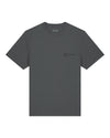 Mens Organic Cotton Relaxed-Fit T-Shirt in Anthracite hewn.