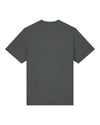 Mens Organic Cotton Relaxed-Fit T-Shirt in Anthracite hewn.