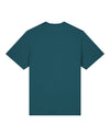 Mens Organic Cotton Relaxed-Fit T-Shirt in Ocean Blue hewn.