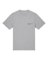 Mens Organic Cotton Relaxed-Fit T-Shirt in Rock Grey Marl hewn.