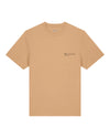 Mens Organic Cotton Relaxed-Fit T-Shirt in Sand hewn.