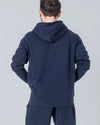 Mens Organic Cotton Relaxed-Fit Zip Hoodie in Eucalyptus Green hewn.