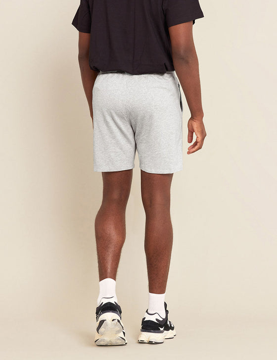 Men's Grey Marl Lightweight Sweat Shorts Boody