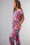 Miami Vice Alpacas T-Shirt Pyjama Trouser Set Cosy Collective