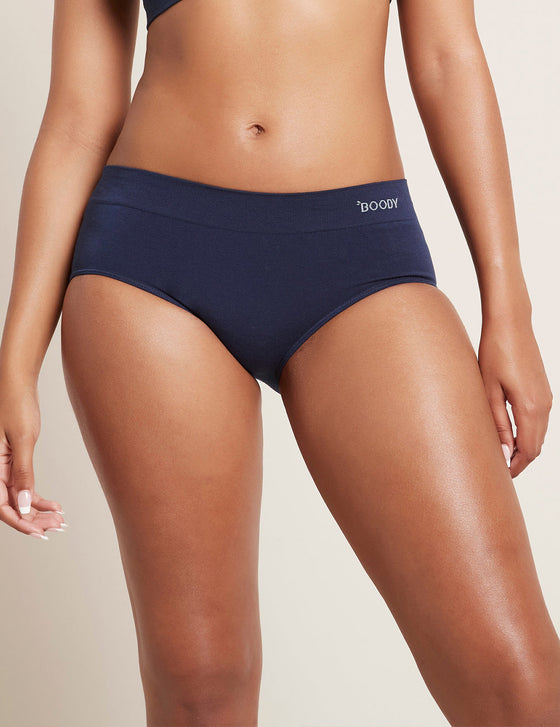 Navy Midi Briefs Boody