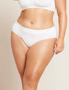 White Midi Briefs Boody