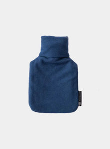  Midnight Blue Cotton 1L Hot Water Bottle CosyPanda