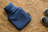 Midnight Blue Cotton 1L Hot Water Bottle CosyPanda