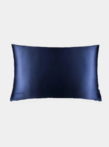  Midnight Blue Silk Pillowcase Drowsy Sleep Co