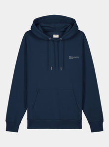  Midnight Navy Mens Organic Cotton Relaxed-Fit Hoodie hewn.