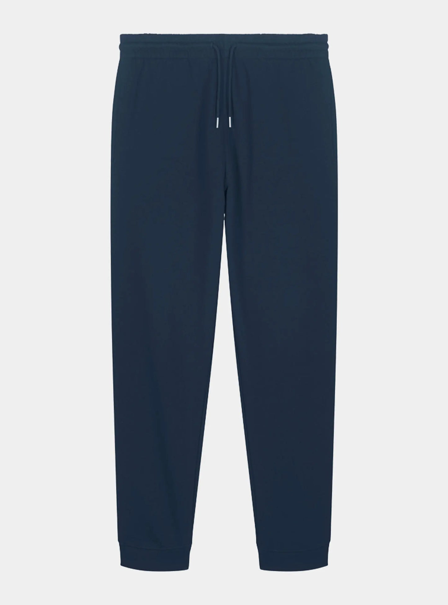 Midnight Navy Mens Organic Cotton Relaxed-Fit Joggers hewn.