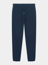 Midnight Navy Mens Organic Cotton Relaxed-Fit Joggers hewn.