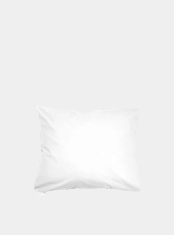 Mini Cotton Pillowcase, White Snooozeworld