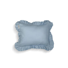  Mini Cotton Ruffled Pillowcase, Butterfly Blue Snooozeworld