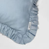 Mini Cotton Ruffled Pillowcase, Butterfly Blue Snooozeworld