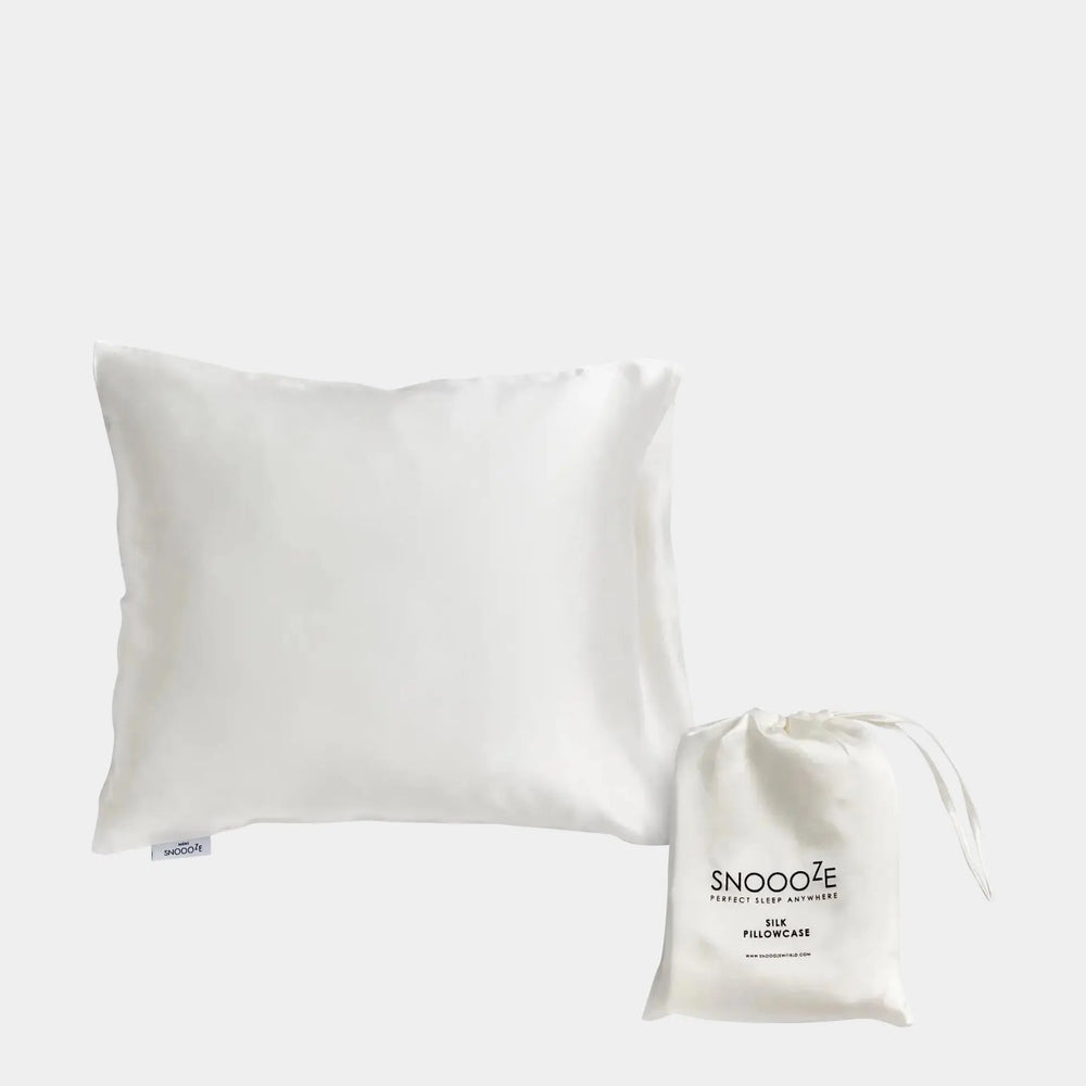 Mini Silk Pillowcase, Cream Snooozeworld