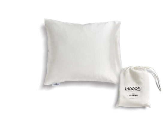 Mini Silk Pillowcase, Cream Snooozeworld