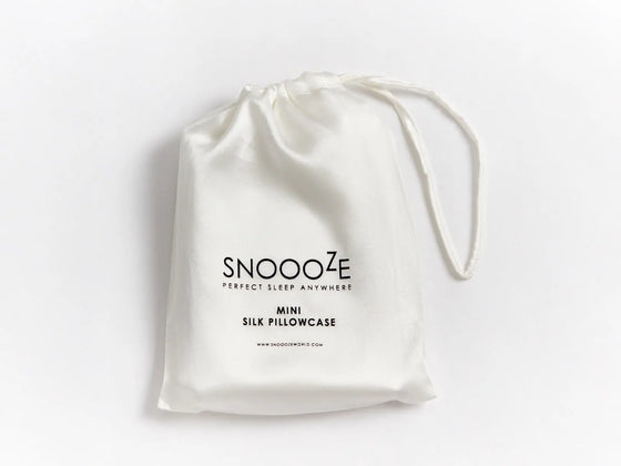 Mini Silk Pillowcase, Cream Snooozeworld