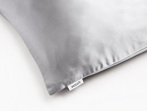 Mini Silk Pillowcase, Grey Snooozeworld