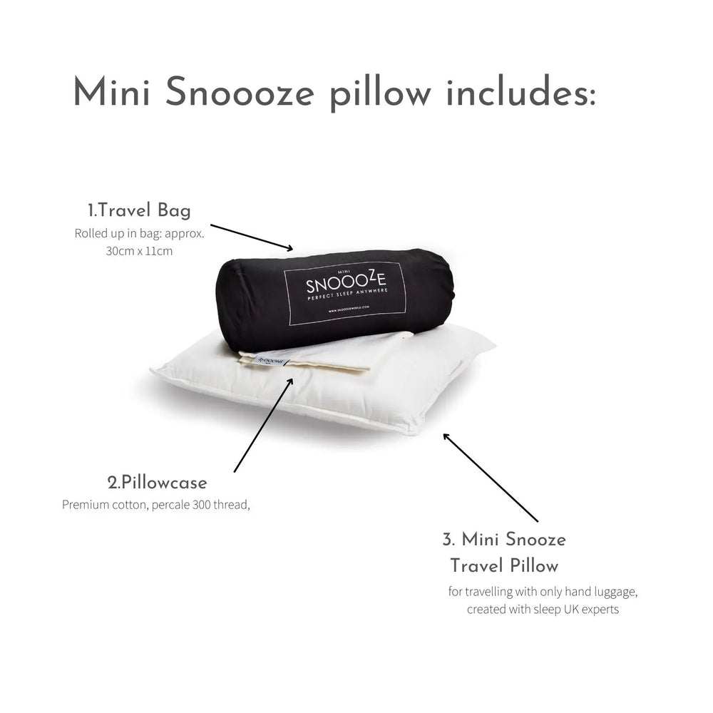 Mini Snoooze Travel Pillow Snooozeworld