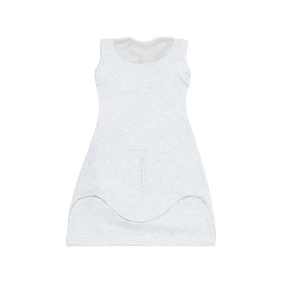 Minimal Grey 0.5 Tog Cuddle to Sleep Bag Purflo