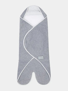  Minimal Grey Cosy Wrap Travel Blanket Purflo