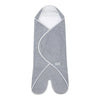 Minimal Grey Cosy Wrap Travel Blanket Purflo