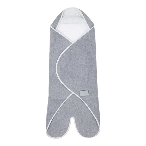 Minimal Grey Cosy Wrap Travel Blanket Purflo