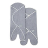 Minimal Grey Cosy Wrap Travel Blanket Purflo