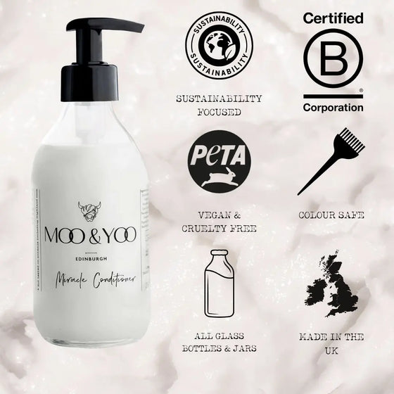 Miracle Conditioner - Aluminium Lid (250ml) Moo & Yoo