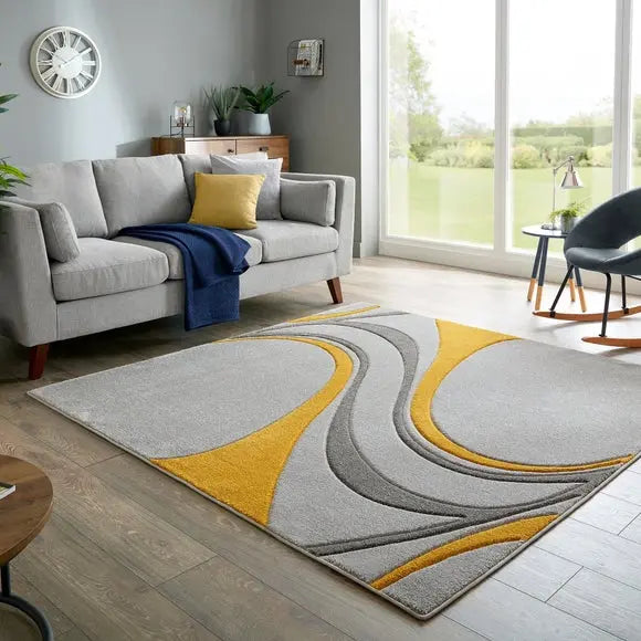 Mirage Square Rug Dunelm