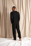 Mister You Bamboo Pyjama Set in Black Pretty You London