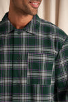 Mister You Plaid Pyjama Set in Green Pretty You London