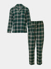 Mister You Plaid Pyjama Set in Green Pretty You London