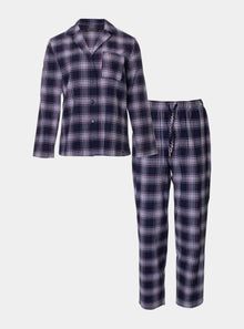  Mister You Plaid Pyjamas in Midnight Pretty You London