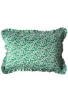 Mitsi Emerald Frill Silk Pillowcase Coco & Wolf